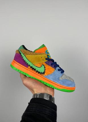 Кроссовки nike sb dunk low x grateful dead bears multicolor кроссовки найк