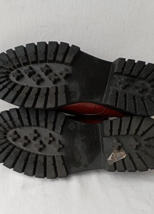 Итальянские кожаные туфли на шнурках evaluna5 фото