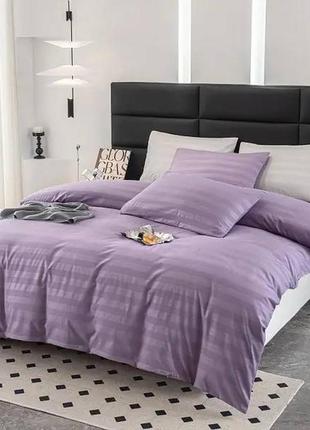 Комплект постільної білизни страйп сатин багато кольорів 😍