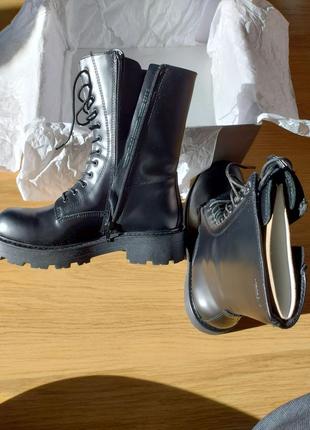 Ботинки vagabond shoemakers cosmo 2.0 женские кожаные черные 38р.4 фото