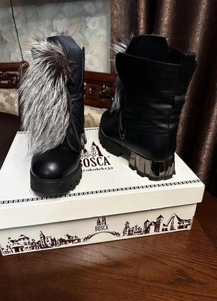 Кожаные сапоги, ботинки bosca 37 размер