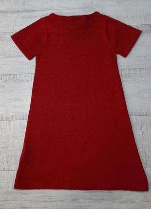 Трикотажное платье h&amp;m на 5-6 лет3 фото