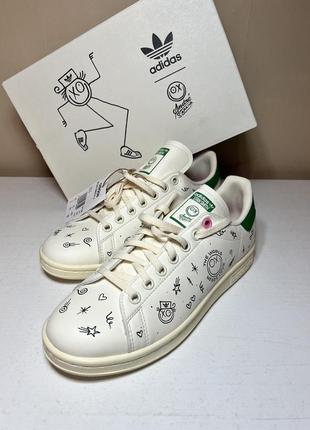 Кросівки кеди жіночі adidas stan smith j 38 розмір 24см1 фото