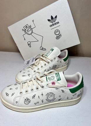 Кросівки кеди жіночі adidas stan smith j 38 розмір 24см2 фото