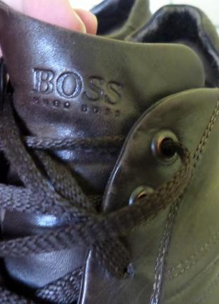 Шкіряні туфлі hugo boss 453 фото