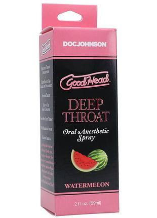 Спрей для минета doc johnson goodhead deepthroat spray 2