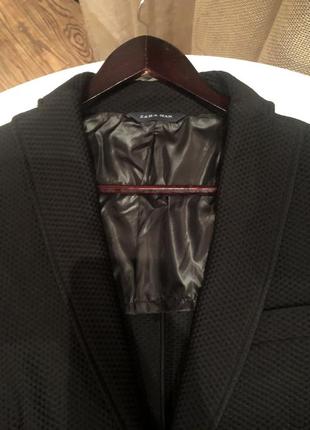 Мужской пиджак zara, в идеальном состоянии, р.38 (м)2 фото