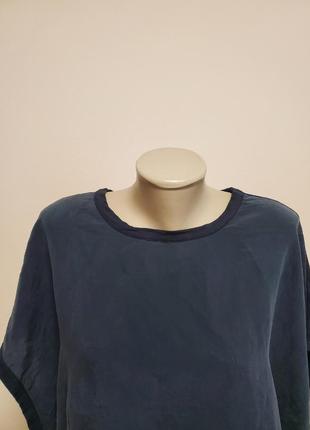 Шикарная брендовая вискозная блузка свободного фасона3 фото