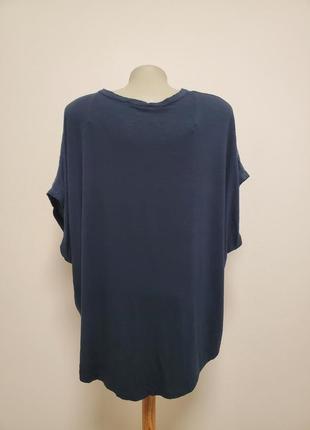 Шикарная брендовая вискозная блузка свободного фасона6 фото