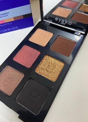 Палетка тіней eyeko limitless eyeshadow palette 31 фото