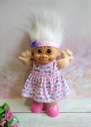 Мягкая игрушка кукла тролль troll5 фото