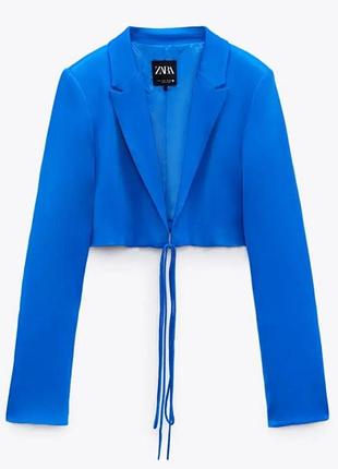 Укороченный пиджак zara