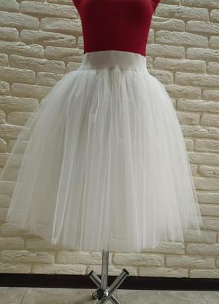 Белое платье из евросетки9 фото