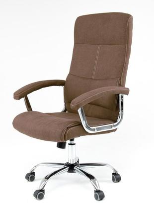 Кресло офисное boss textile brown