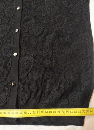 Блузка кофта черная женская нарядная от atmosphere8 фото