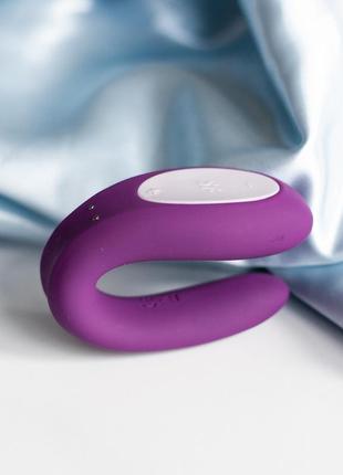 Смарт-вибратор для пар satisfyer double joy