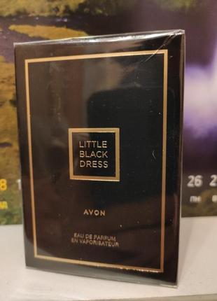 Парфюмированная вода little black dress avon 50 мл