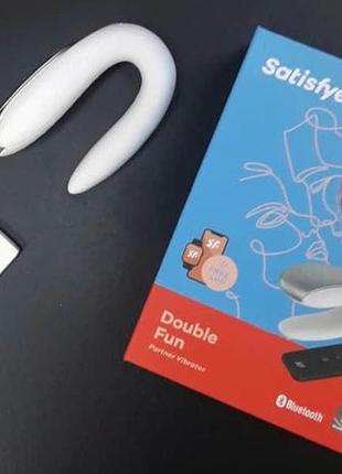 Смарт-вибратор для пар satisfyer double fun