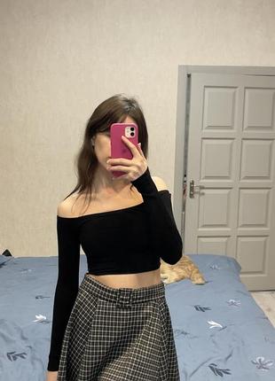 Топ с длинным рукавом pull &amp; bear