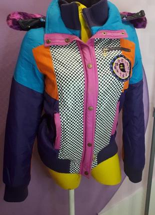 Cross colours яскрава жіноча куртка осінь-зима-весна