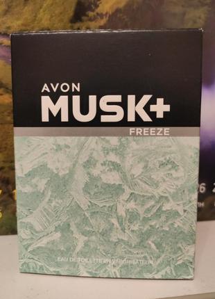 Туалетна вода для чоловіків musk+ 75 ml2 фото