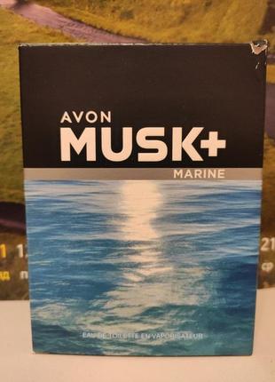 Туалетна вода для чоловіків musk+ 75 ml5 фото