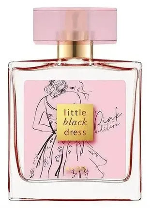 Парфюмерная вода avon little black dress pink edition 50 ml