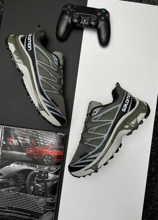 👍мужские кроссовки salomon lab xt-6 black khaki