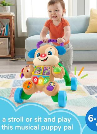 Ходунки штовхач smart stages fisher price толкатель толокар5 фото