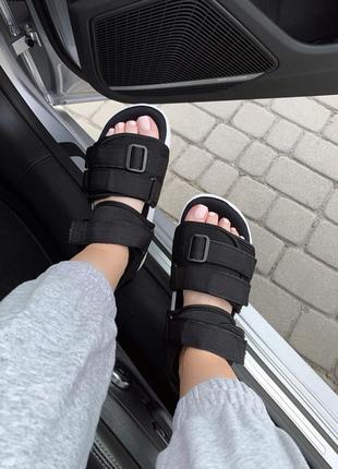 Босоніжки босоножки adidas sandal adilet black сандалі сандали6 фото