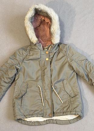 Детский парк цвета хаки next — 4-5 лет 110 см