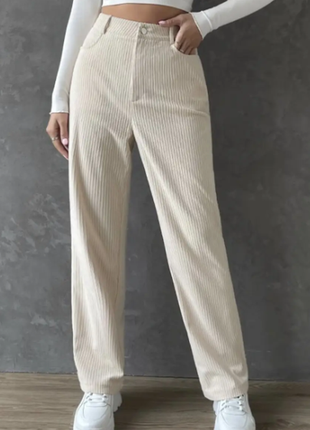 Брюки женские микровельвет 2 цвета 42-44 46-48 rin4957-709sве