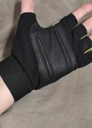 Перчатки для тяжелой атлетики кожаные domyos decathlon xl2 фото