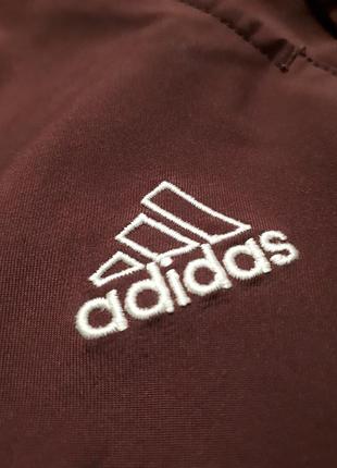 Спортивные штаны прямые темно-сиреневого цвета р 10-12 adidas4 фото