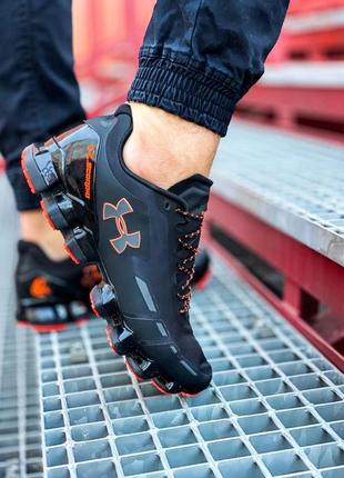 Кросівки under armour scorpio running shoes black/orange кроссовки