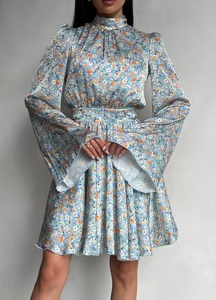 Неймовірна шовкова сукня міні