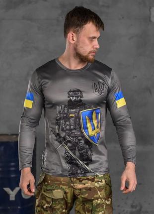 Лонгслів/лонгслив ukrainian soldier1 фото