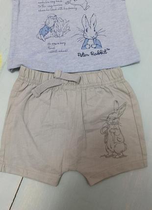 Футболка та шорти peter rabbit3 фото