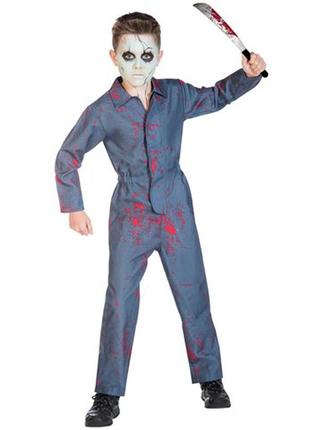 Карнавальний костюм майкл майерс шкіряне обличчя вбивця 7-8 років
