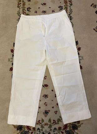 Летние белые брюки bogner