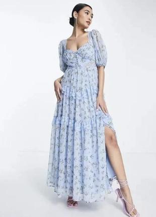 Роскошное платье в пол (макси) от asos