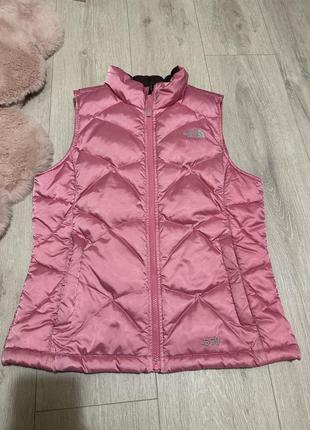 Безрукавка the north face, xs, s, жіноча безрукавка пухова