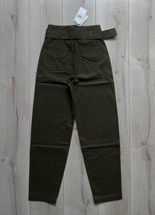 Стильні штани з поясом, бренд mango8 фото