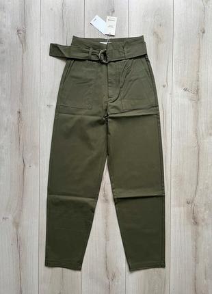 Стильные брюки с поясом, бренд mango4 фото