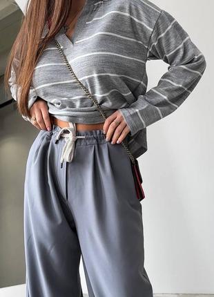 Брюки палацо