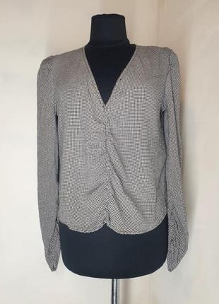 Дизайнерская легкая блуза от 8pm, max mara, s оверсайз