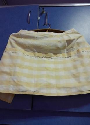 Фартуки в красивую клетку с большими карманами,винтаж,