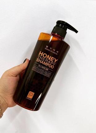 Шампунь "медовая терапия" daeng gi meo ri honey therapy shampoo, 500 мл1 фото