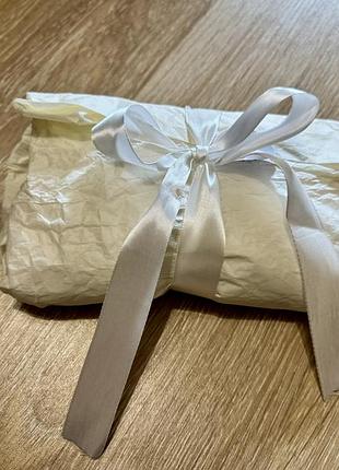 Набір: зимова тепла біла шапка носочки зайка для новонароджених малюків7 фото