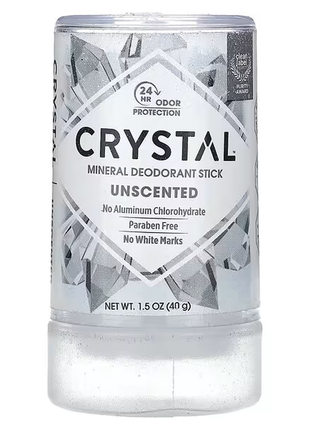 Crystal mineral deodorant stick минеральный дезодорант-стек без запаха1 фото